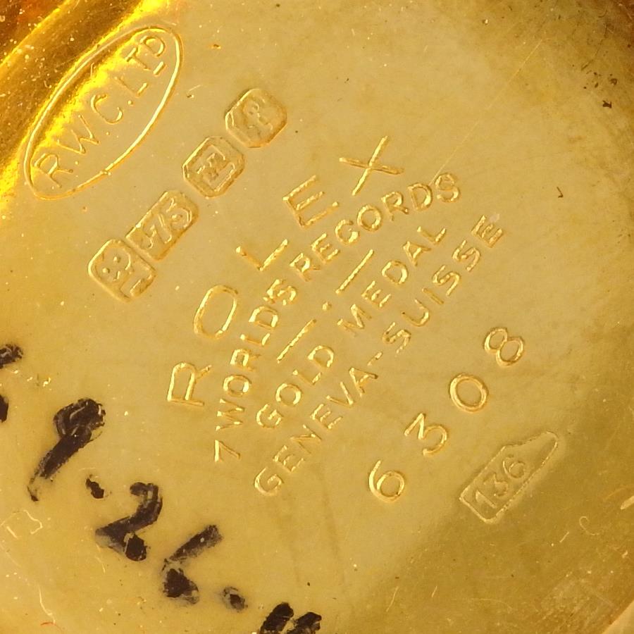 18金無垢彫金シャンパンゴールド★ロレックス トノｰ★1928年 Ref.6803/cal.10 1/2のサムネイル