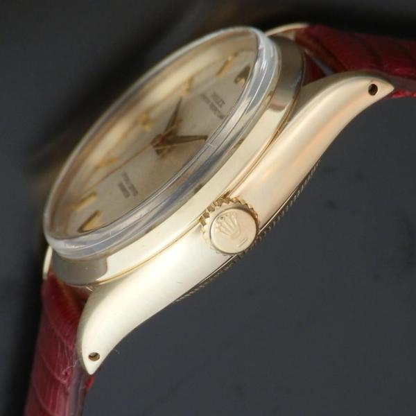 ★★★　R O L E X ★★★  OYSTER PERPETUAL COLLECTION IN 1950’s / 14K SOLID GOLD ★オイスターパーペチュアル コレクション “1950年代” 14無垢シャンパンゴールド  Ref.6564/Cal.1030のサムネイル