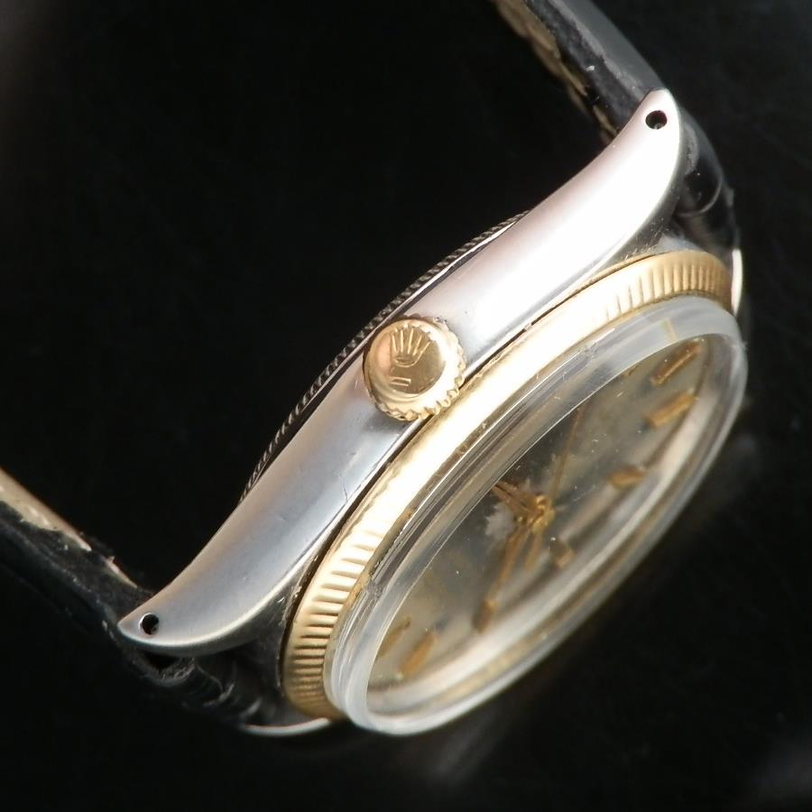 ★★★　R O L E X ★★★  Oyster Perpetual – “EXPLORER” – 14K Solid Gold Reeded Bezel & ss ★オイスターパーべチュアル – “エクスプローラー” – 14金無垢リーディッドベゼル & SS  Ref.5501/Cal.1530のサムネイル