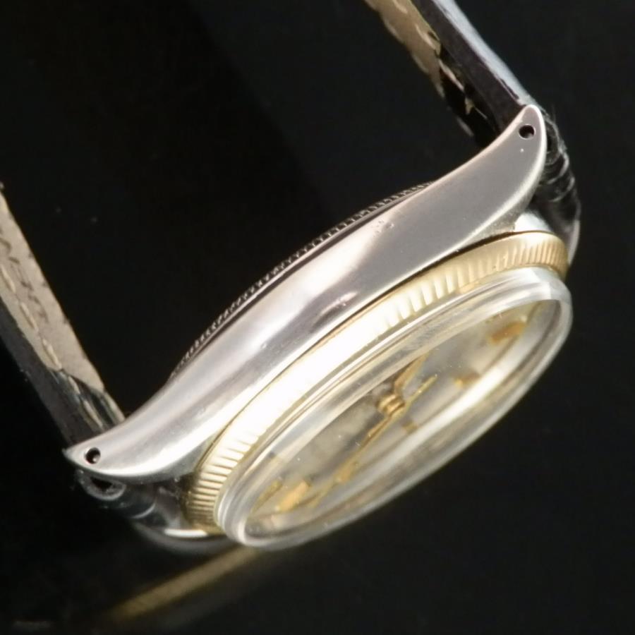 ★★★　R O L E X ★★★  Oyster Perpetual – “EXPLORER” – 14K Solid Gold Reeded Bezel & ss ★オイスターパーべチュアル – “エクスプローラー” – 14金無垢リーディッドベゼル & SS  Ref.5501/Cal.1530のサムネイル