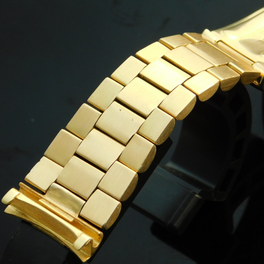★★★　R O L E X ★★★  18K Solid Gold “PRESIDENT BRACELET” Made in 1958★18金無垢シャンパンゴールド “プレジデントブレスレット” 1958年製造のサムネイル