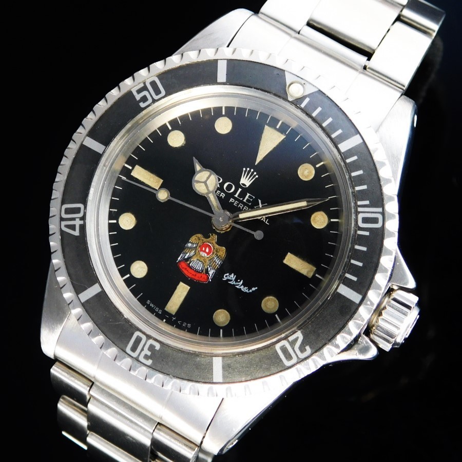 ★★★ R O L E X ★★★ With Rolex Official Guarantee Card ” UAE MILITARY” White Letter 1970’s☆幻UAEアラブ首長国連邦モデル真実秘話★ロレックス サブマリーナ Ref.5512★1970年・Cal.1560☆ロレックスギャラ.純正箱付属保証期間中のサムネイル