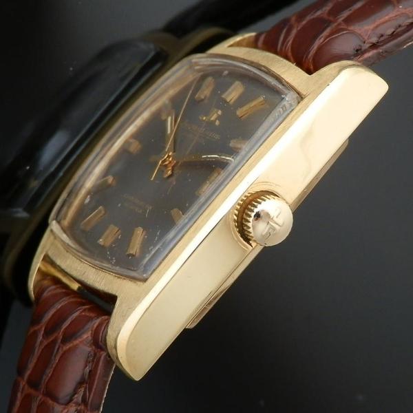 激希少18金無垢シャンパンゴールドラージュ36mmビッグラウンド