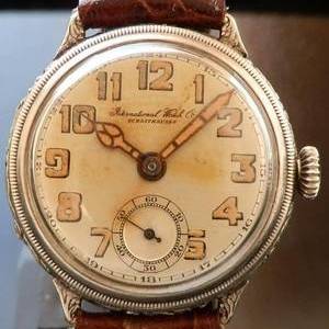 幻の逸品…ファーストCal.64★IWCオールドインター★銀無垢1929年