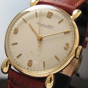 1946年 伝説キャリバーCal.60★IWCオールドインター★18金無垢シャンパンゴールド