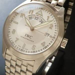 極上付属完備★IWC スピットファイア- UTC★フリーガー Ref.IW325108 ステンレススティール Cal.30710