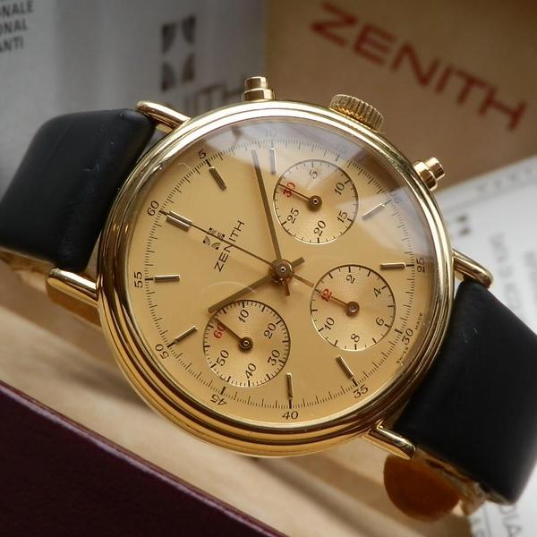zenith 手巻き　腕時計