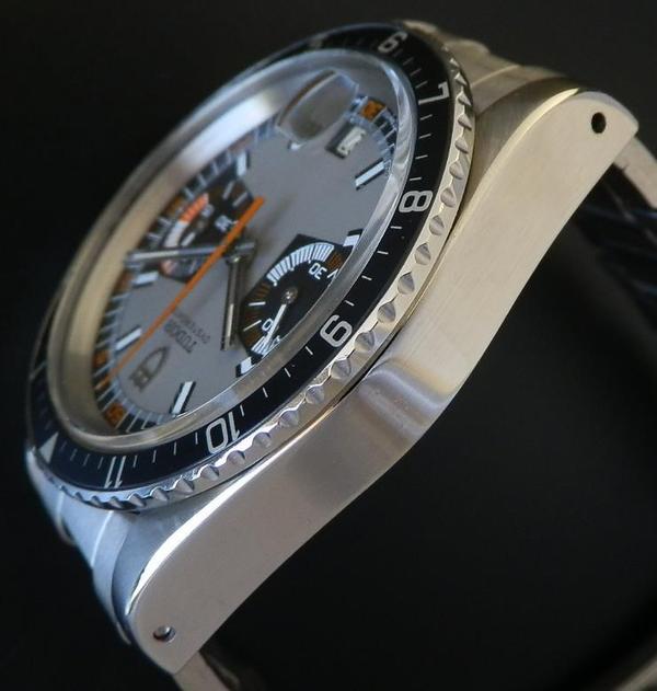 64500円 極希少 tudor 青サブ 1970年代 退色オリジナルベゼル