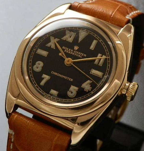 ロレックスバブルバック　ユニークダイアル　未使用の純正品の尾錠付き ロレックス / ROLEX その他 バブルバック ユニークダイアル 2940