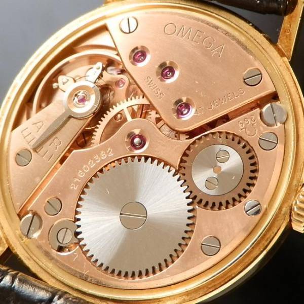 在庫一掃セール デッドストック級1960年☆オメガ センチュリー☆18金無垢ピンク 時計