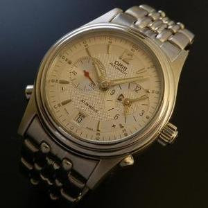 中古美品1997年モデル★オリス オートGMT★Ref.690-7485/Cal.690