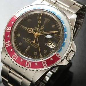 1963年ヒラメ☆ミラー★ロレックス GMTマスター Ref.1675/Cal.1560★幻の付属品