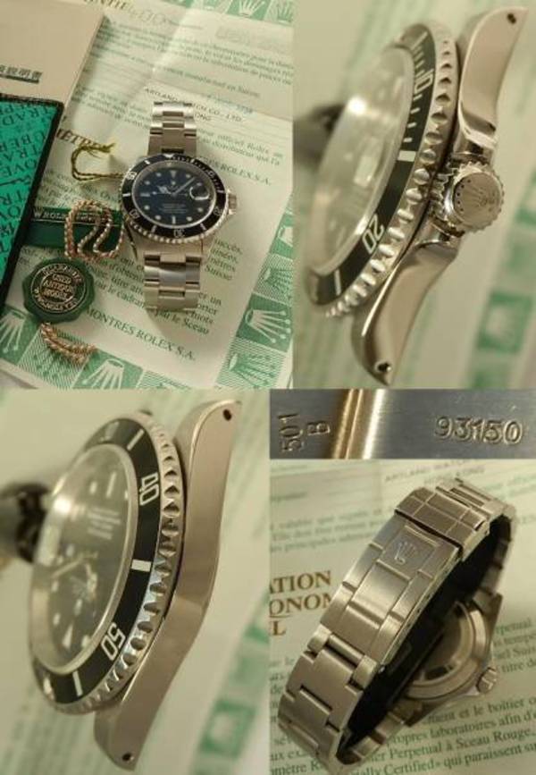 1997年U番超美品☆ロレックス サブマリーナ Ref.16610/Cal.3135