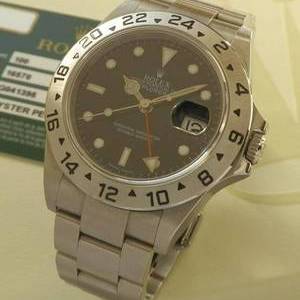 メーカー保証!G番★ロレックス エクスプローラーII★Ref.16570