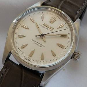 伝説Cal.1030バタフライ★ロレックス Ref.6564★1956年製造美品