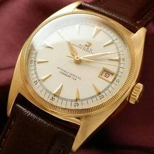幻..Ref.6031☆赤デイト★ロレックス オイスターデイト2’nd★Cal.A296 18金無垢