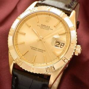 激希少18金無垢シャンパンゴールド★ロレックス★Ref.1625 サンダーバード☆Cal.1570 日本ロレックス オーバーホール完了