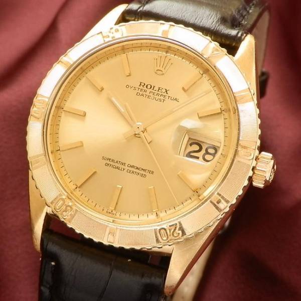 激希少18金無垢シャンパンゴールド☆ロレックス☆Ref.1625  