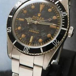 1957年ミラー&レッドトップ★ロレックス サブマリーナ Ref.6536/Cal.1030★7836