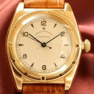 激激激希少18金無垢シャンパンゴールド★ロレックス ビッグバブルバック★Ref.3372/Cal.620NA