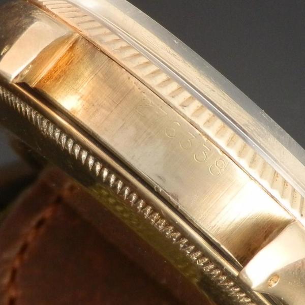R O L E X Oyster Perpetual Collection/ 14K Solid Gold w/14K