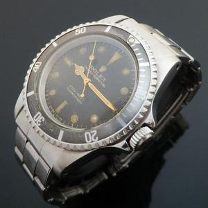 ★★★　R O L E X ★★★  Gilt Letter & Glossy Dial “TROPICAL BROWN”In Circa 1966’s ★ギルト文字&ミラーダイアル “トロピカル ライトブラウン” 1966年頃製造  SUBMARINER Ref.5513/Cal.1520