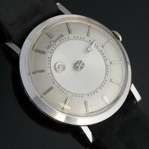 ★★★ LeCoultre(Jaeger-LeCoultre) ★★★  14K Solid White Gold “Mystery Dial” Urtra Slim ★ 14金無垢ホワイトゴールド “ミステリーダイアル” ウルトラスリム  Ref.182/Cal.480CW