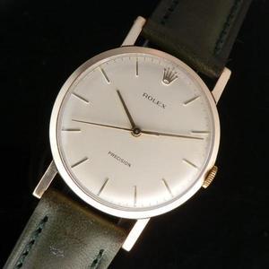 ★★★　R O L E X ★★★  9K SOLID GOLD “PRECISION” A.L.D(AARON LUFKIN DENNISON)★9金無垢シャンパンゴールド “プレシジョン” デニソン社製(アーロンラフキンデニソン)  Ref.12376/Cal.1225