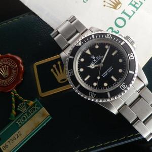 ★★★　R O L E X ★★★  Later Black Glossy “SPIDER DIAL” In Circa 1984’s ★ 後期ブラック グロス “スパイダーダイアル” 1984年頃製造  SUBMARINER Ref.5513/Cal.1520