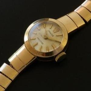幻DS&S社9金無垢シャンパンゴールド★ロレックス キャタピラブレス★1974年頃 Cal.1400