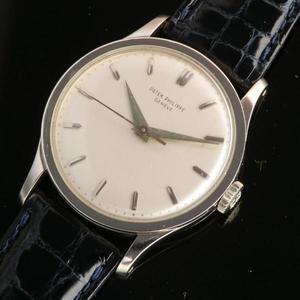 ★★★ PATEK PHILIPPE ★★★ 18K Solid White Gold “GRAND CALATRAVA” 35mm Over Round★18金無垢ホワイトゴールド ” グランドカラトラバ ” 35mmオーバーラウンド  Ref.570/Cal.27SC