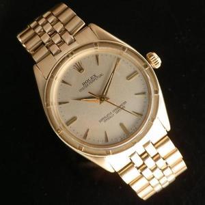 ★★★　R O L E X ★★★  1962’S OYSTER PERPETUAL COLLECTION FIFTEEN 15 – 14K SOLID GOLD “REEDED BEZEL”  1962年オイスターパーべチュアルコレクション15 -” 14金無垢 “リーディッドベゼル”  Ref.1007/Cal.1560