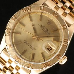 ★★★　ROLEX　★★★  ALL 18K SOLID GOLD “THUNDERBIRD” Turnning Bezel★オール18金無垢ゴールド “サンダーバード” 回転ベゼル Ref.1625/8 Cal.1570