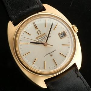 ★★★　ΩOMEGA　★★★  18K Solid Pink Gold “Constellation” Quick Set Date 1’st Model★18金無垢ピンクゴールド “コンステレーション” クイックデイトファーストモデル  Ref.168.9005/Cal.564