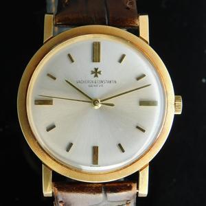 ★★★　VACHERON & CONSTANTIN ★★★  NEEDED ROUND BEZEL ” MALTESE CROSS “IN 18K SOLID GOLD☆ニーディドラウンドベゼル “マルタ十字” 18金無垢シャンパンゴールド  Ref.6406/Cal.1002