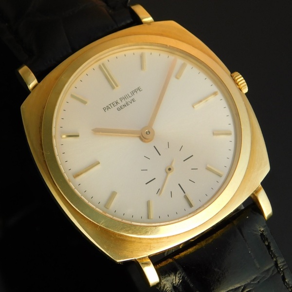 PATEK PHILIPPE 18K Solid Gold “CUSHION” Automatic Geneve