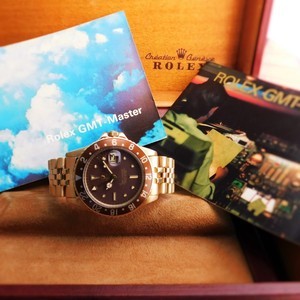 ★★★ R O L E X ★★★ OYSTER PERPETUAL “GMT-MASTER”/ NIPPLE INDEX & MAT CHOCOLATE BROWN☆オイスターパーべチュアル “GMTマスター/フジツボ ＆ チョコレートブラウン マットダイアル Ref.1675/8 Cal.1570