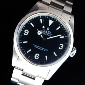 ★★★ ROLEX ★★★ OYSTER PERPETUAL “EXPLORER” BLACK MATTE DIAL☆オイスターパーペチュル “エクスプローラー” ブラックマットダイアル Ref.1016/Cal.1570