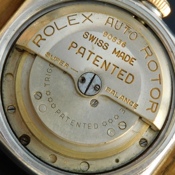 ROLEX Ribbed Engraving Fooded “BUBLEBACK” 18k Solid Rose Gold 