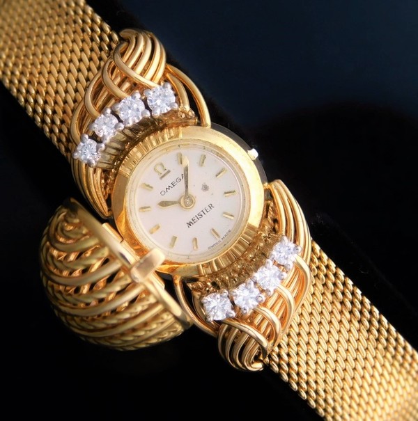 O M E G A All Factory Original 18k Solid GoldーTotal 4 Karat
