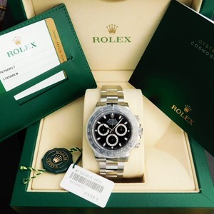 ★★★ ROLEX ★★★ Black Seramic Bezel “NEW DAYTONA” PVD/DLC Coated In Stainless Steel  ブラック　セラミックベゼル “ニューデイトナ”　DLCコーティングPVD加工 ステンレススティールケース Ref.116500