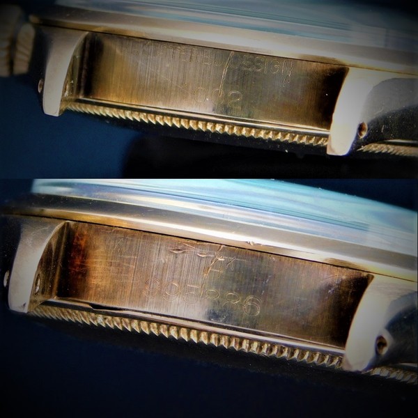 純正 ROLEX 1002 ベゼル 傷あり ステンレス Bezel R O L E X Oyster Perpetual Collection “SMOOTH BEZEL” 14k