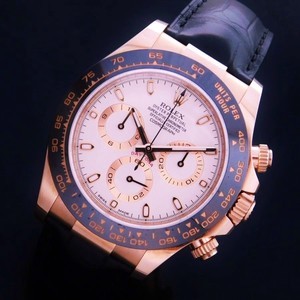 ★★★ ROLEX ★★★ Black Ceramic Bezel “NEW DAYTONA” 18k Solid Ever Rose Gold☆極上美品18金無垢エバーローズゴールド★ロレックス デイトナ Ref.116515LN★2017年ほぼ未使用☆国際ギャランティー.純正箱付属