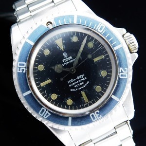 ★★★ TUDOR ★★★ 1967’s Oyster Prince “200m SUBMARINER ” Matte Dial☆激激希少1967年小薔薇フェイドダイアル&シルバーグレイベゼル★チュードル サブマリーナ Ref.7928★Cal.390☆磨き痕無完全当時純正コンディ