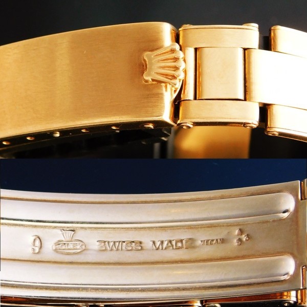 ROLEX All 18K Solid Gold “Tropical Dial” W/Extension Rivet