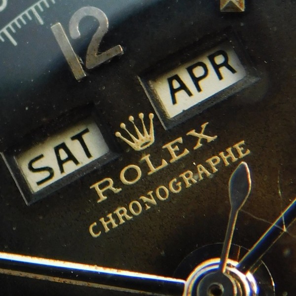 R O L E X Black Gloss Dial w/Tropical – CHRONOGRAPH DATO