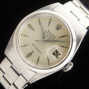 ★★★ R O L E X ★★★ Oyster Perpetual “Air-King-Date” In 1963☆激希少1963年製造☆純正楔型文字盤★ロレックス エアキングデイト Ref.5700★1967年製造純正5連ジュビリーブレスR.6251H/FF.57