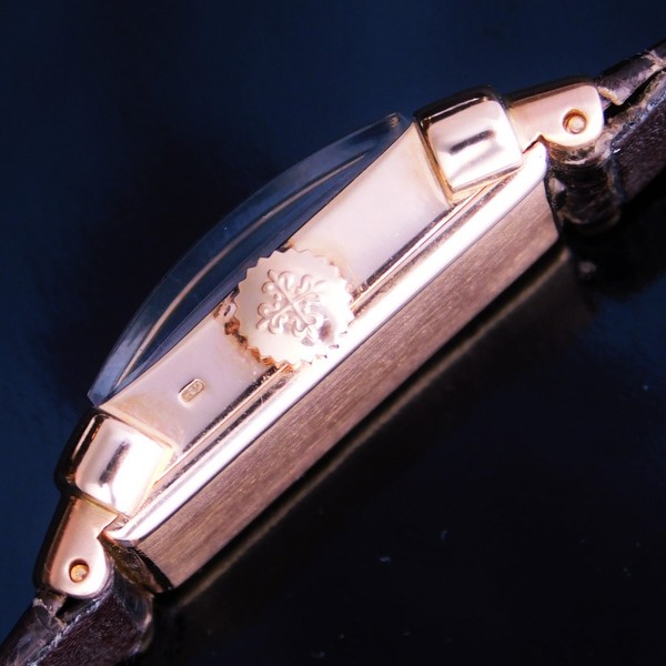 PATEK PHILIPPE 18K Solid Rose Gold Rectangular – TOP HAT