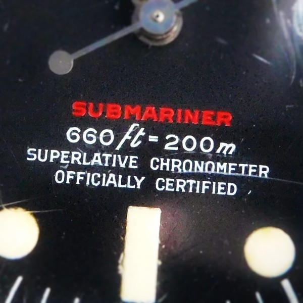 R O L E X OYSTER PERPETUAL “RED SUBMARINER” DATE IN CIRCA