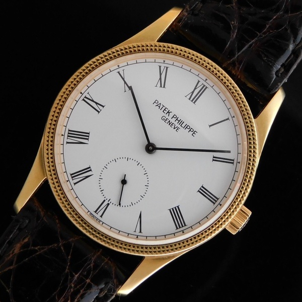 PATEK PHILIPPE 18K Solid Champagne Gold – CALATRBA